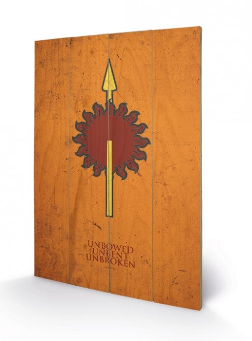Bild auf Holz Game of Thrones - Martell