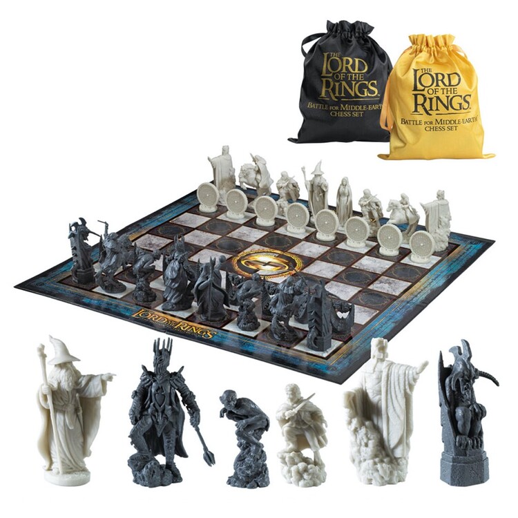 Šachy Chess Set - Lord of the Rings - Battle for Middle-Earth