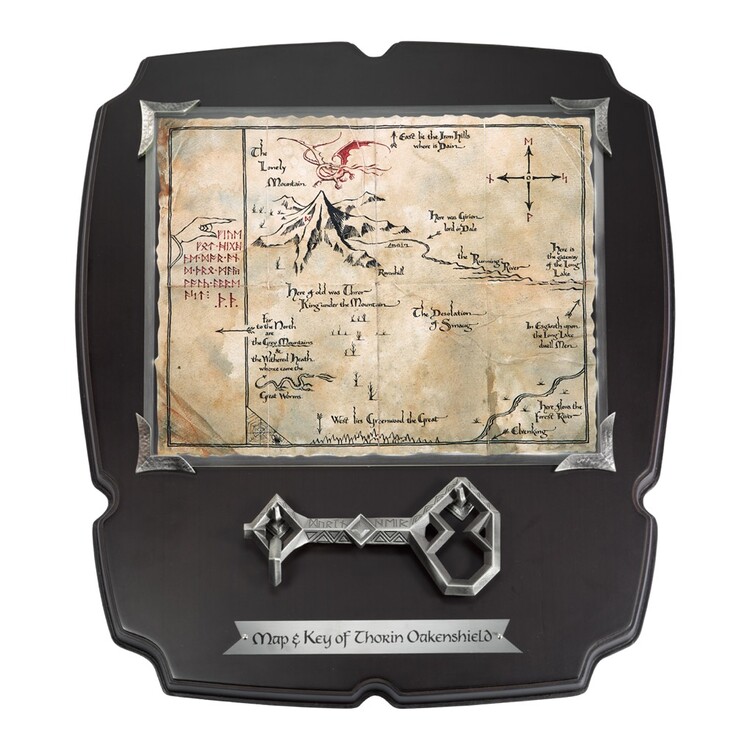 Replica Hobbit - Thorin‘s Key and Full Size Map