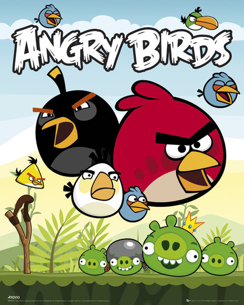Poster Angry Birds - Group