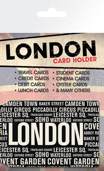 Kartenhalter London - Areas