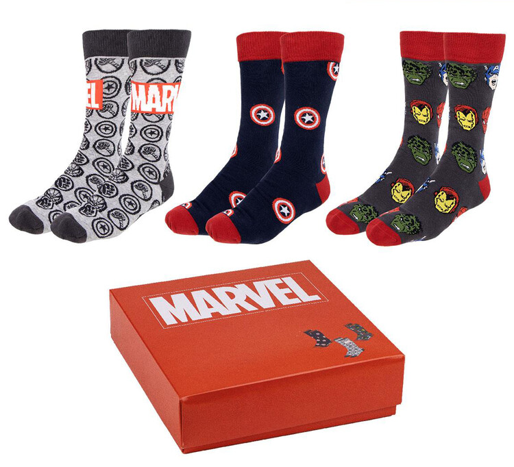 Socken Marvel - Logos