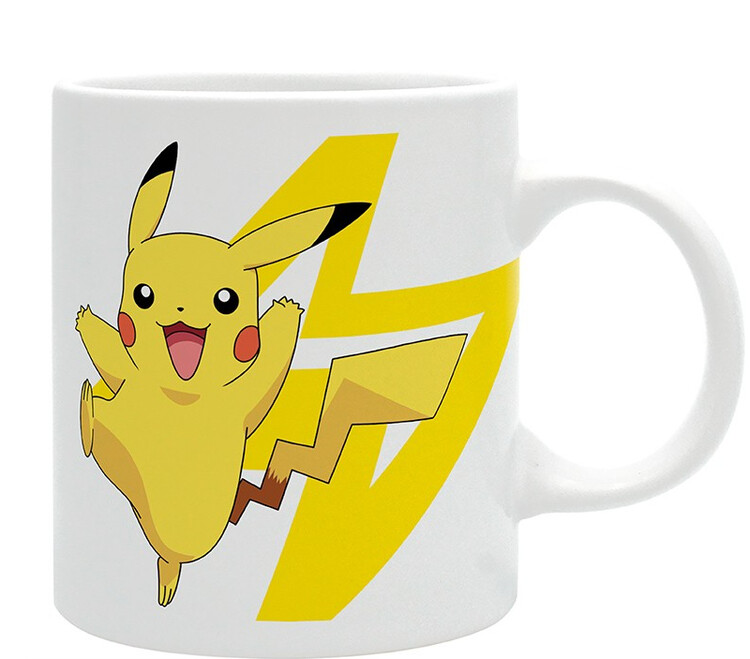 Levně Hrnek Pokemon - Logo And Pikachu, 0,33 l