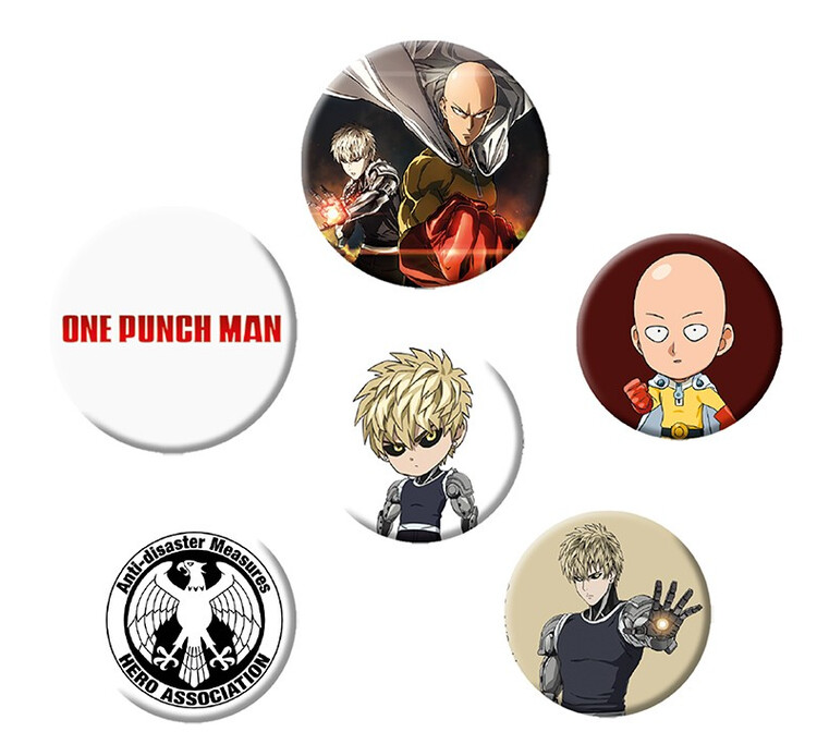 Plackový set One Punch Man - Mix