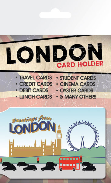 Kartenhalter London - Greetings