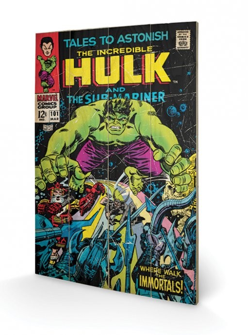 Bild auf Holz Hulk - Tales To Astonish