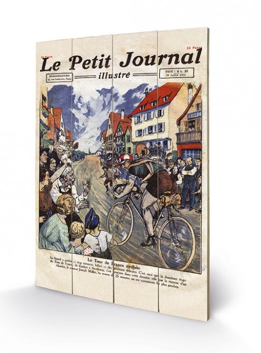 Poster su legno Le Tour de France - Le Petit Journal
