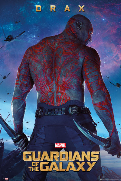 Poster Guardiani della Galassia - Drax