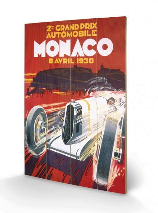 Obraz na dreve Monaco - 1941