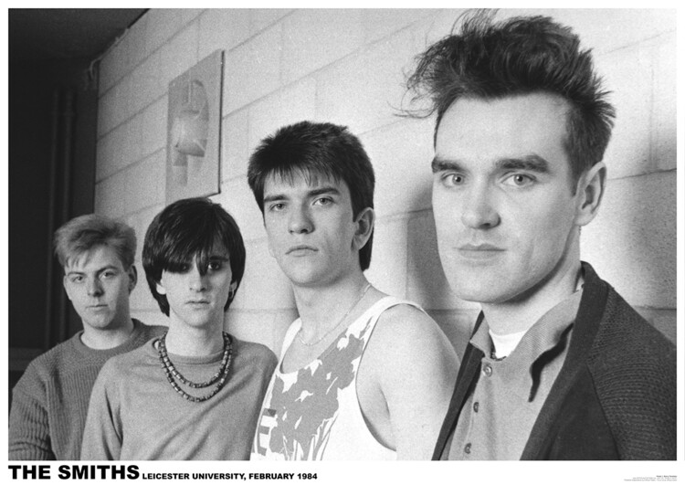 Levně Plakát, Obraz - The Smiths - Leicester Uni 1984, 84.1 × 59.4 cm