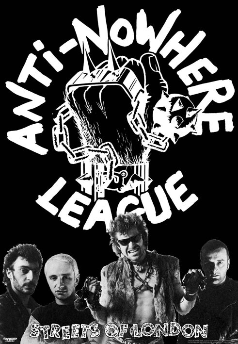 Levně Plakát, Obraz - Anti Nowhere League - Streets Of London, 59.4 × 84.1 cm