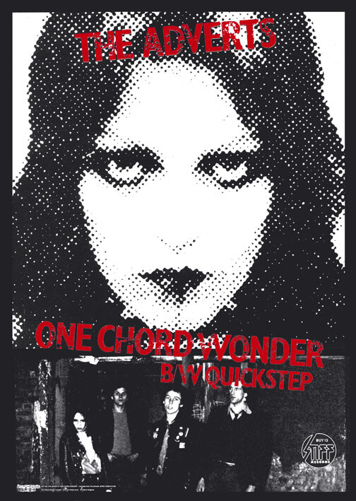Plakát, Obraz - Adverts - One Chord Wonder, 59.4x84 cm