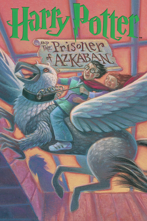 Umělecký tisk Harry Potter - Prisoner of Azkaban book cover, 26.7x40 cm
