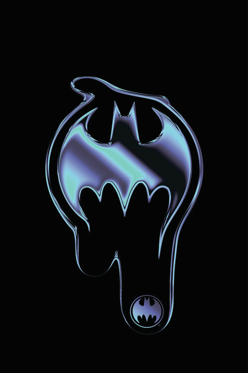 Umělecký tisk Batman - Logo Luqid, 26.7x40 cm