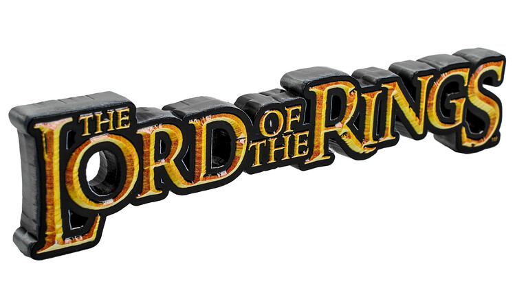 Plaketa The Lord of the Rings - Logo