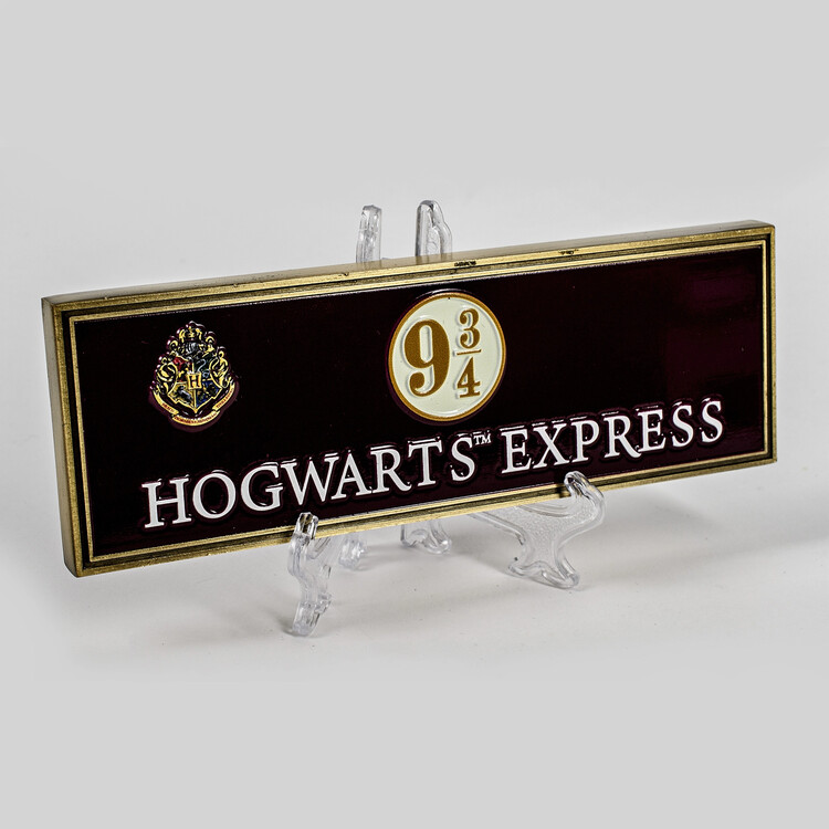 Plaketa Plaketa Harry Potter - Platform 9 3/4, 56 x 20 cm