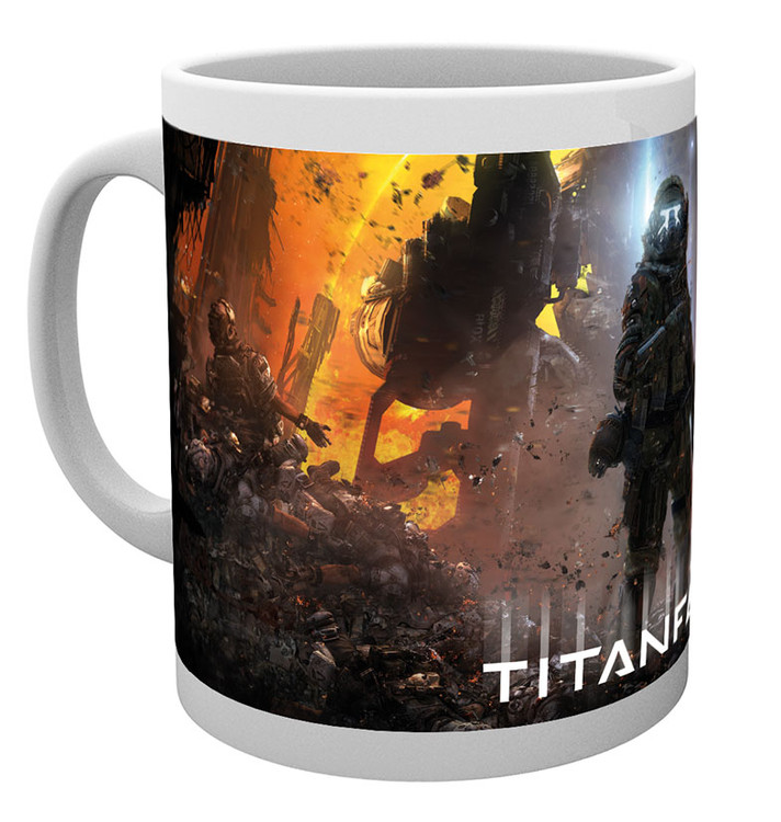 Koffie mok Titanfall - Militia Pilot