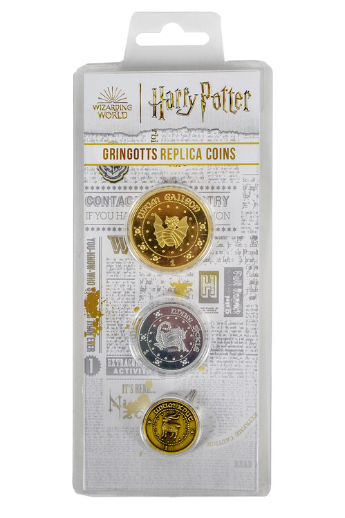 Sběratelská mince Sběratelská mince Harry Potter - Gringotts, Kov