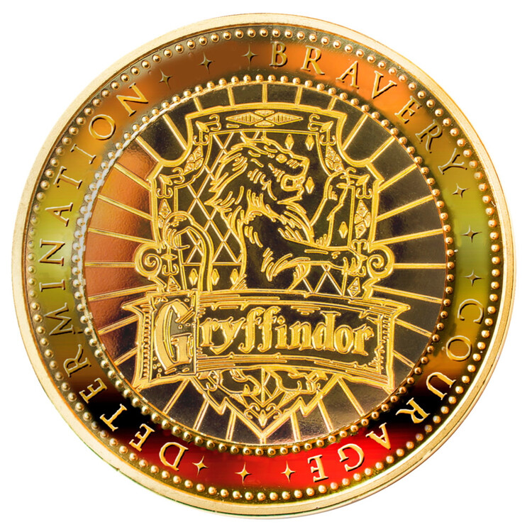 Sběratelská mince Sběratelská mince Harry Potter - Gryffindor, Kov