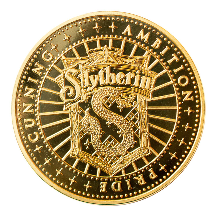 Sběratelská mince Harry Potter - Slytherin