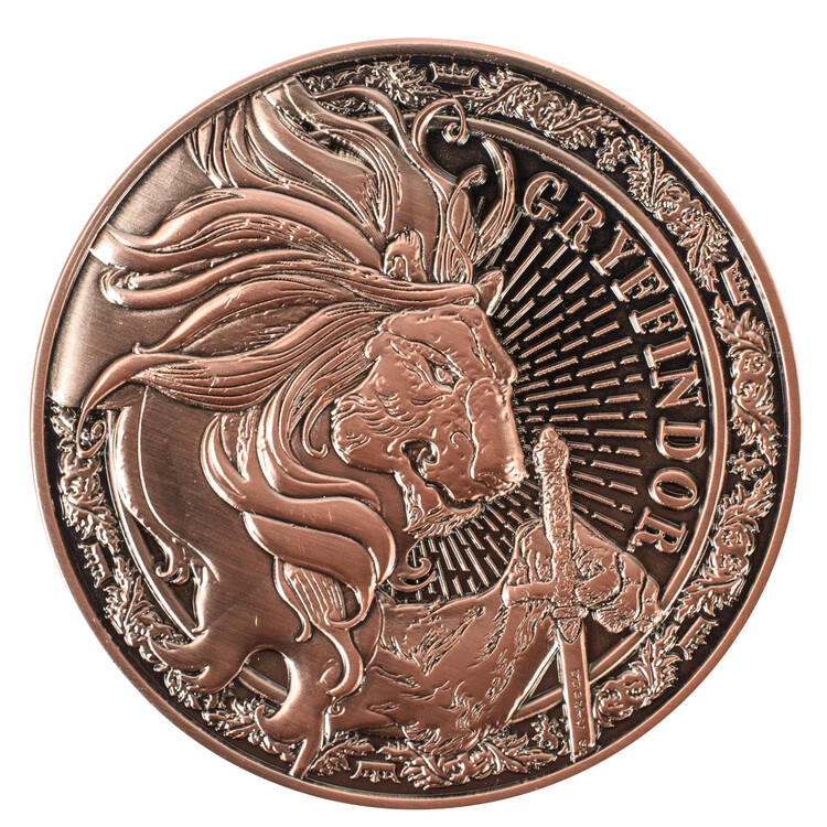 Sběratelská mince Sběratelská mince Harry Potter - Gryffindor, Kov