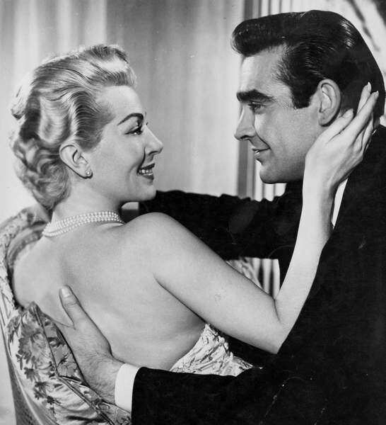 Fotografie Lana Turner And Sean Connery, Another Time Another Place, 35x40 cm