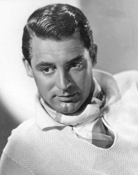 Umělecká fotografie Cary Grant 1935, (30 x 40 cm)