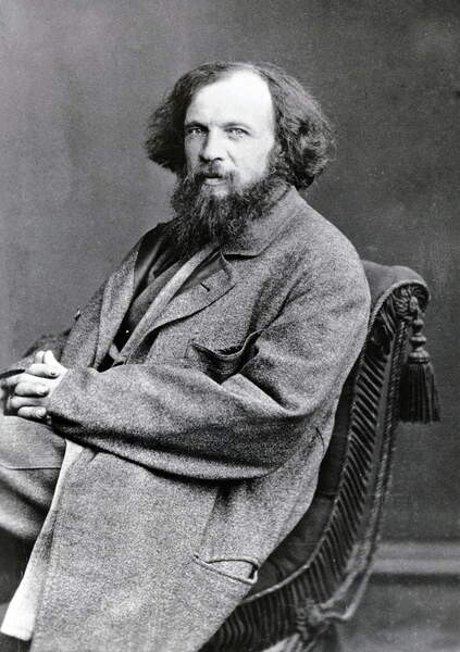 Fotografie Dmitri Ivanovich Mendeleev, Russian Photographer,, 26.7x40 cm