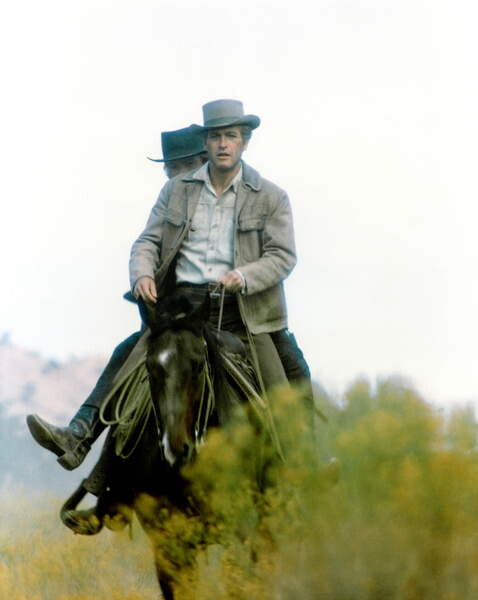 Fotografie Butch Cassidy And The Sundance Kid By George Roy Hill, 1969, 30x40 cm