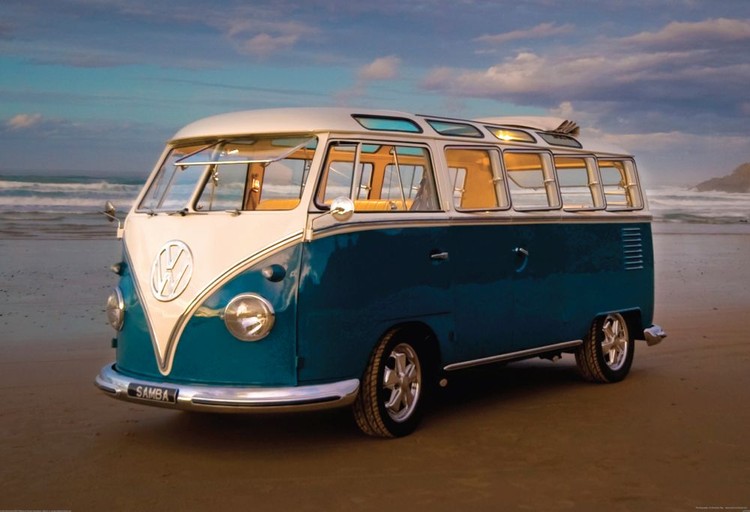 Behang VW Volkswagen - Camper