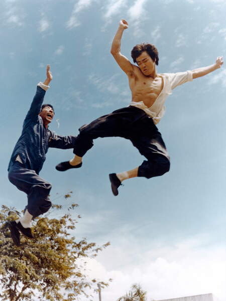 Fotografie Ying-Chieh Han And Bruce Lee, Big Boss 1971, 30x40 cm