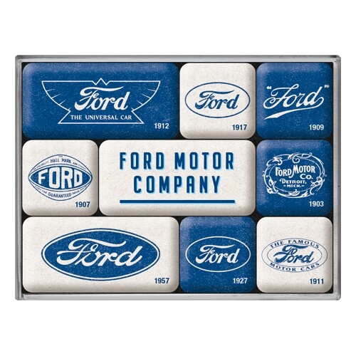 Magnet Ford - Logo Evolution