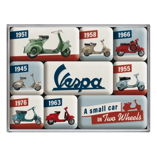 Magnet Vespa - A Small Car on Two Wheels