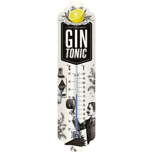 Teploměr Gin Tonic