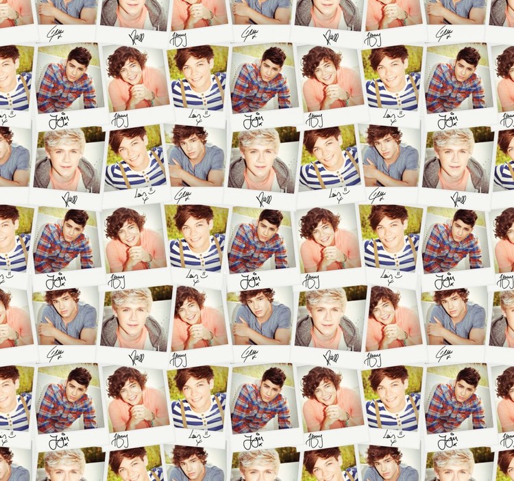 Behang One Direction - Collage