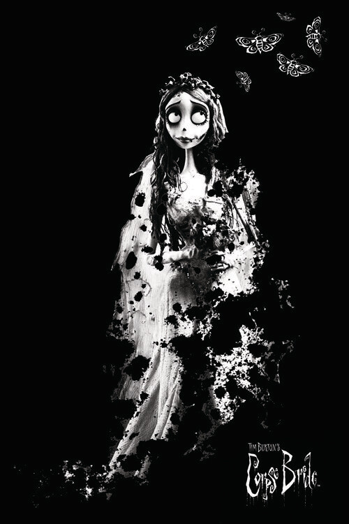 Umělecký tisk Corpse Bride - Emily, (26.7 x 40 cm)
