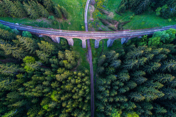 Fotografie Historic railway viaduct near Telgart in Slovakia, miroslav_1, 40x26.7 cm