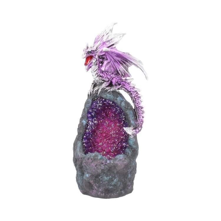 Svítící figurka Amethyst Dragon, 16.5 cm