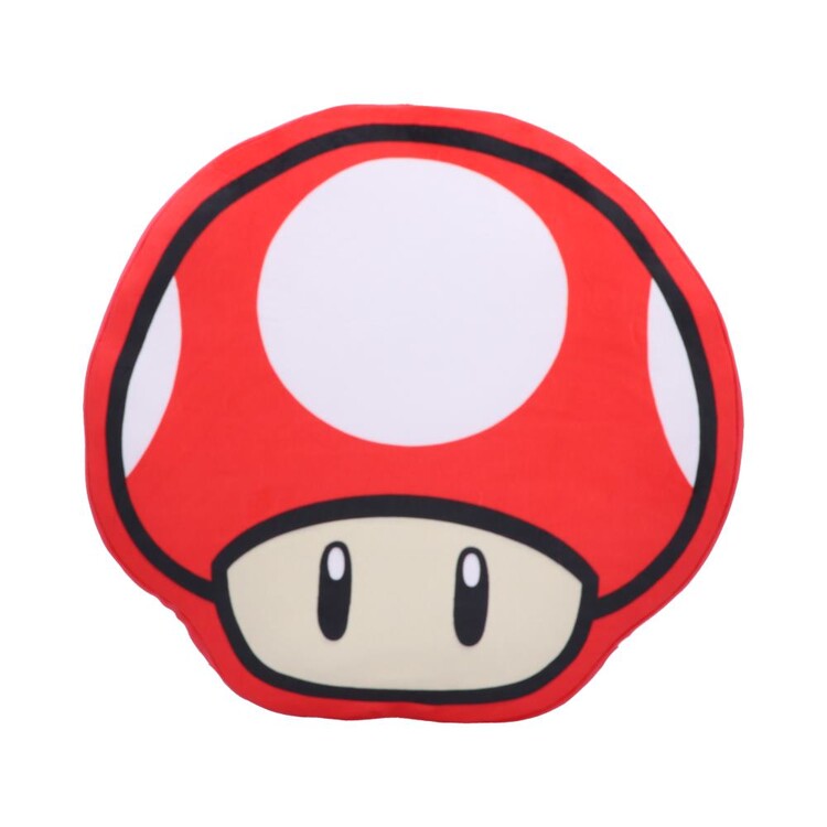 Polštářek Super Mario - Mushroom, 40 x 37 cm