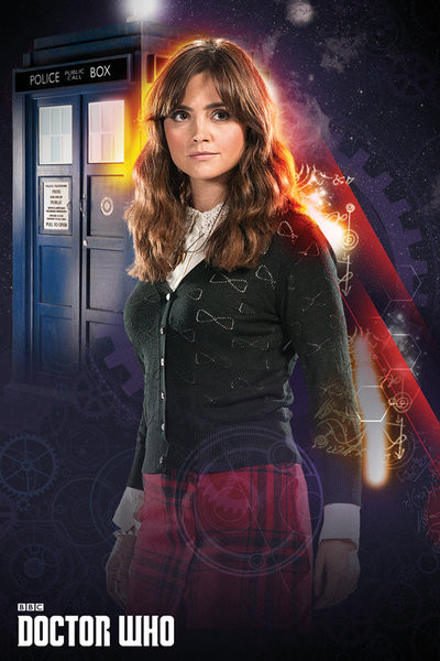 Plakát Doctor Who - Clara