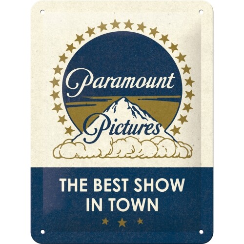 Plechová cedule Paramount - Classic Logo, 15 x 20 cm