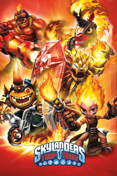 Poster Skylanders Trap Team - Fire