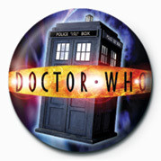 Button DOCTOR WHO - TARDIS