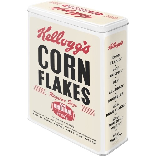 Plechová dóza Kellogg‘s - Corn Flakes