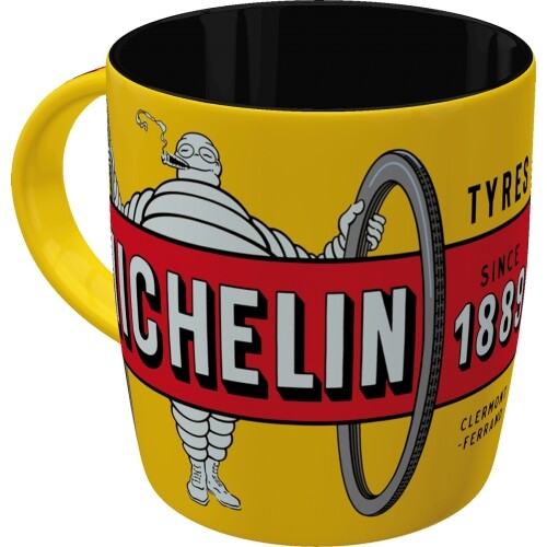 Hrnek Michelin - Tyres Bibendum Yellow, 0,33 l l