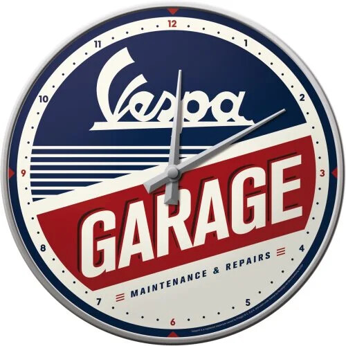 Uhr Vespa Garage