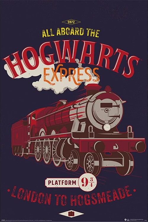 Plakát, Obraz - Harry Potter - Hogwarts Express, 61x91.5 cm