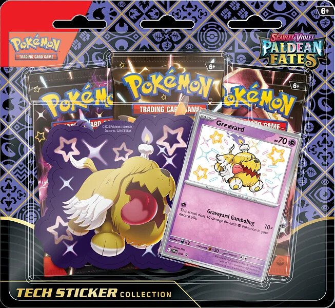Pokémon TCG: SV4.5 Paldean Fates - Tech Stickers