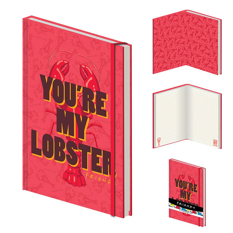 Levně Zápisník Friends - You‘re My Lobster, A5