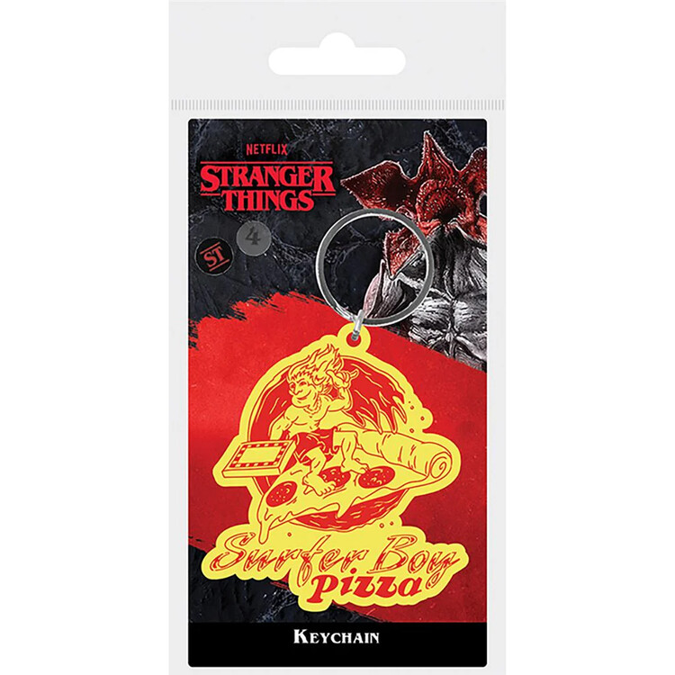 Portachiavi Stranger Things 4 - Surfer Boy Pizza